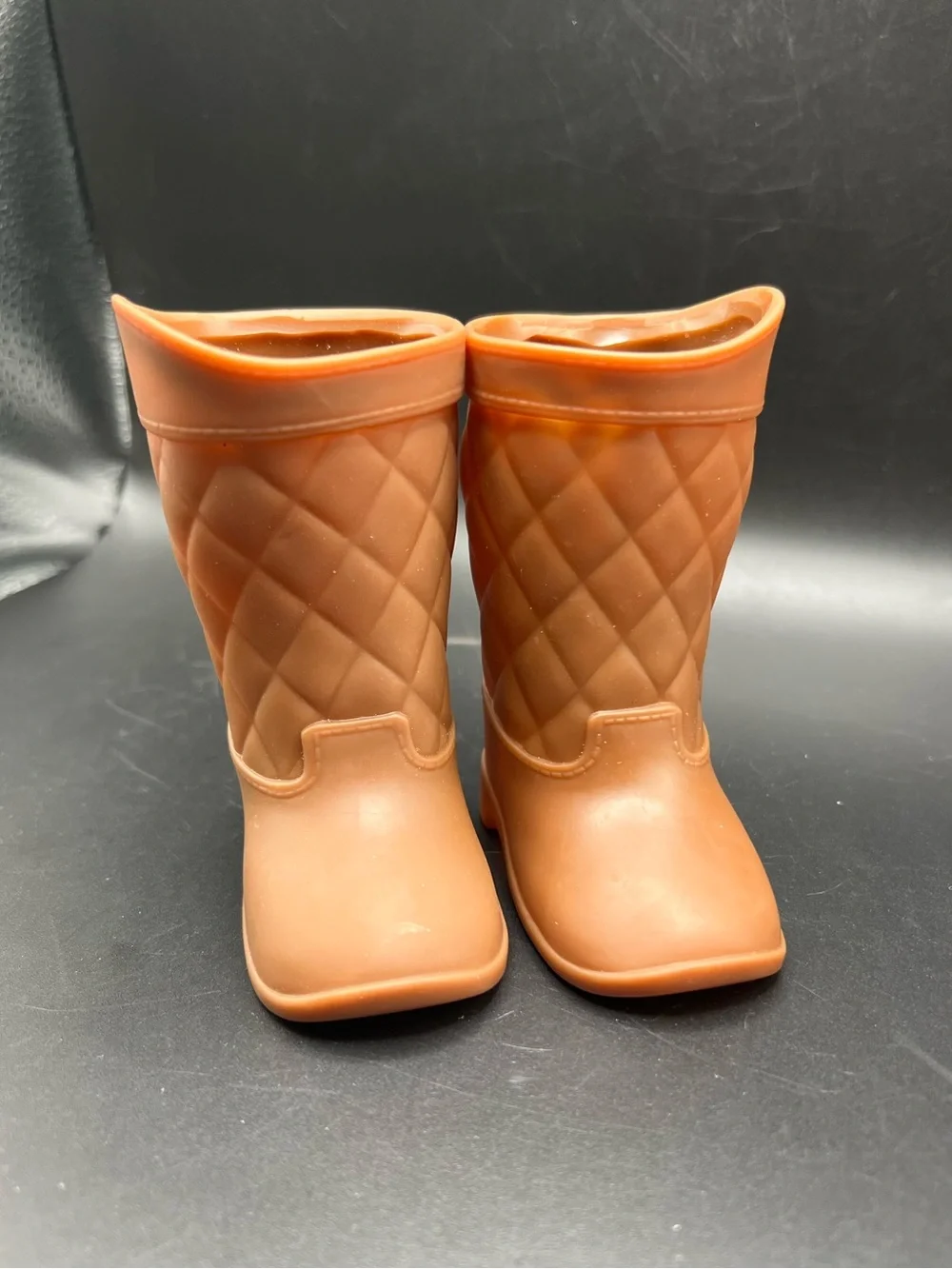 Battat Our Generation Doll Brown Cowgirl Cowboy Quilted Boots 18